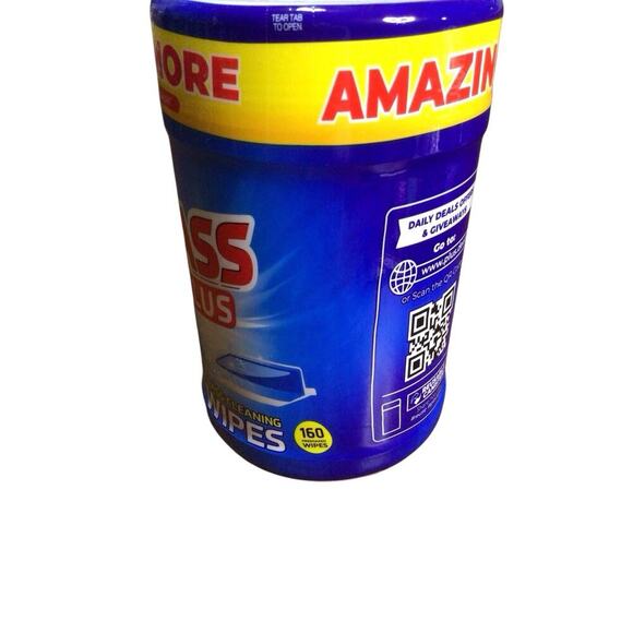 Glass Plus - Glass Cleaning Wipes - 160 Count - Picture 2 of 4